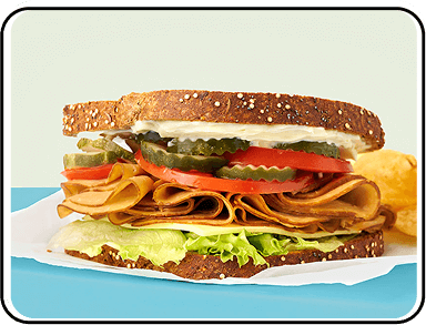 Classic Turk’y and Swiss on Rye