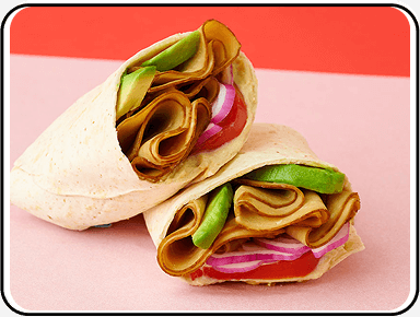 Turk’y Avocado Hummus Wrap
